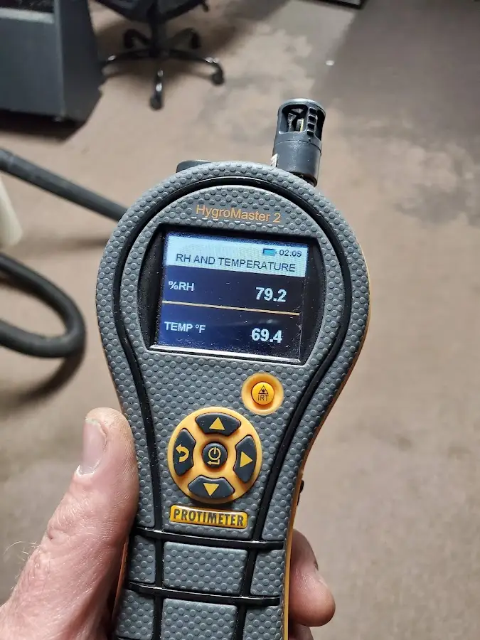 Moisture meter humidity assessment for Mold Remediation & Removal in Belvedere Park